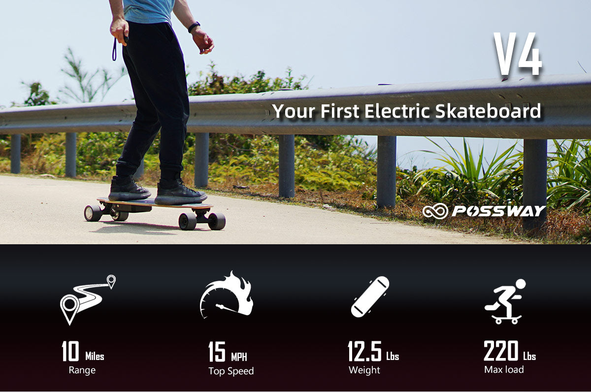possway v4 electric skateboard