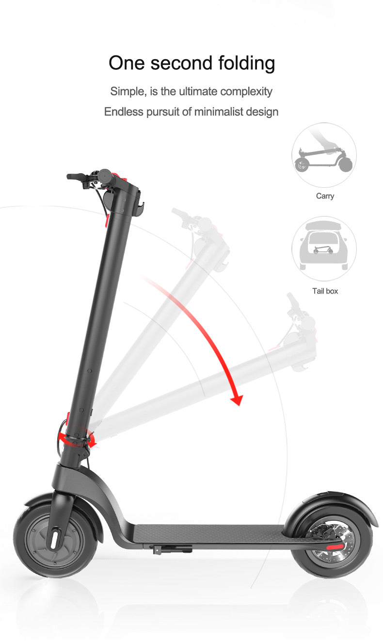 possway electirc scooter X7 10 inches