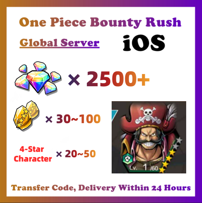 ONE PIECE Bounty Rush Starter Account - ( Global