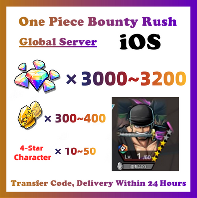 OPBR, One Piece Bounty Rush Account