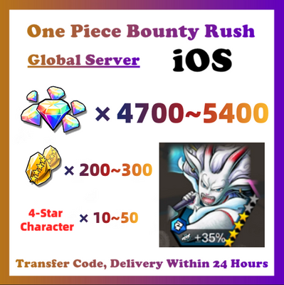 ONE PIECE Bounty Rush EX Yamato Starter Account - ( Global