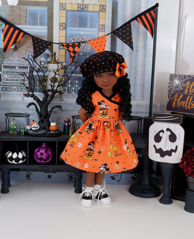 Mickey's Halloween - dress with shoes for Ruby Red Fashion Friends doll