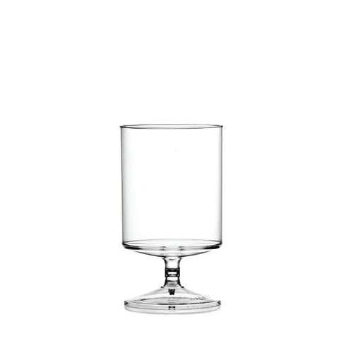 Set of 6 STACKING Polycarbonate Wine Glasses