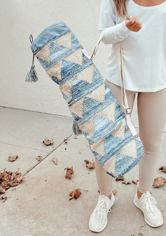 Denim Blues Yoga Bag