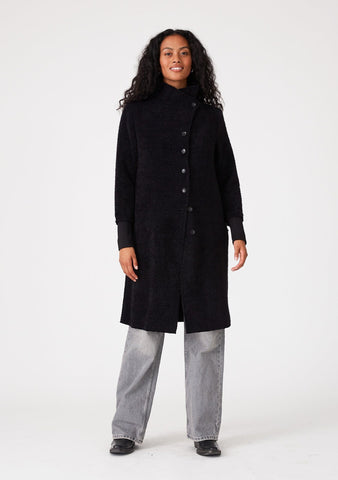 Lovestitch black mid length coat