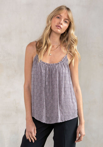 lovestitch light purple sparkly special occasion camisole