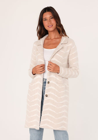 lovestitch best selling chevron stripe sweater coat