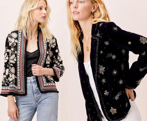 boho layered clothing