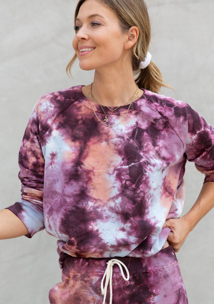 Truly Madly Deeply Tie Dye Sweatshirt