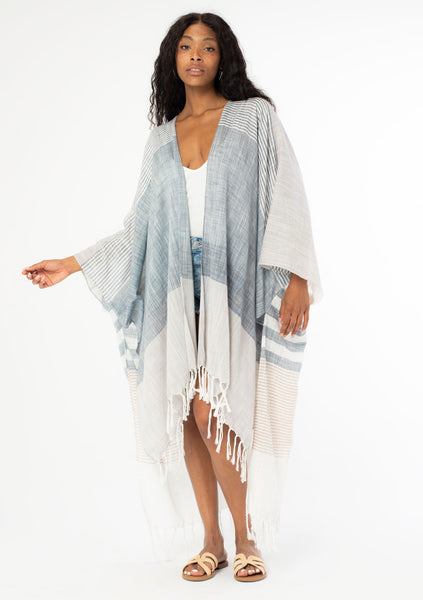 Hampton Stripe Kimono