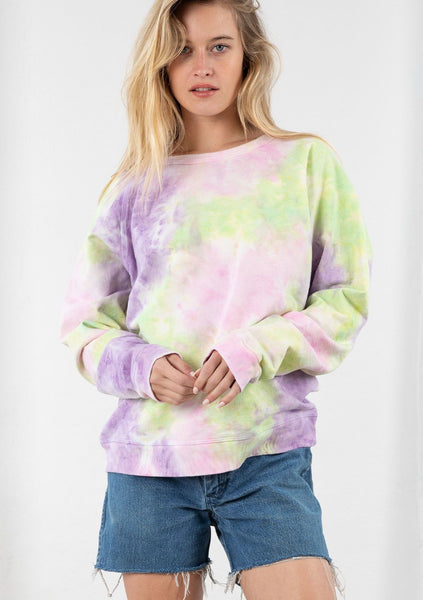 Rising Sun Tie Dye Sweatshirt