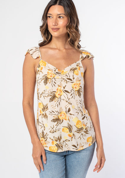 Tabitha Flutter Sleeve Top