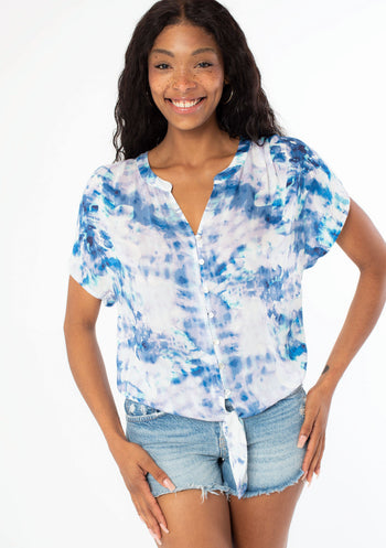 HSMQHJWE Royal Blue Shirts For Women Wide Stripe Shirt Womens Summer Tops  Floral Short Sleeve V Neck T Shirts Tee Printed Side Split Tunic Under  Shirt