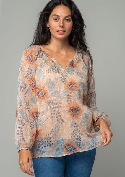 Theodora Chiffon Blouse