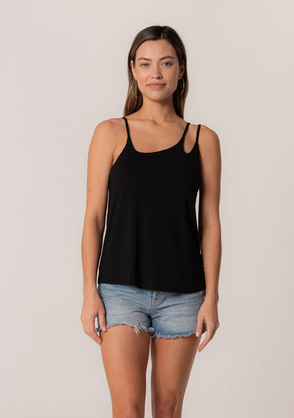 Elva Strappy Asymmetric Tank Top