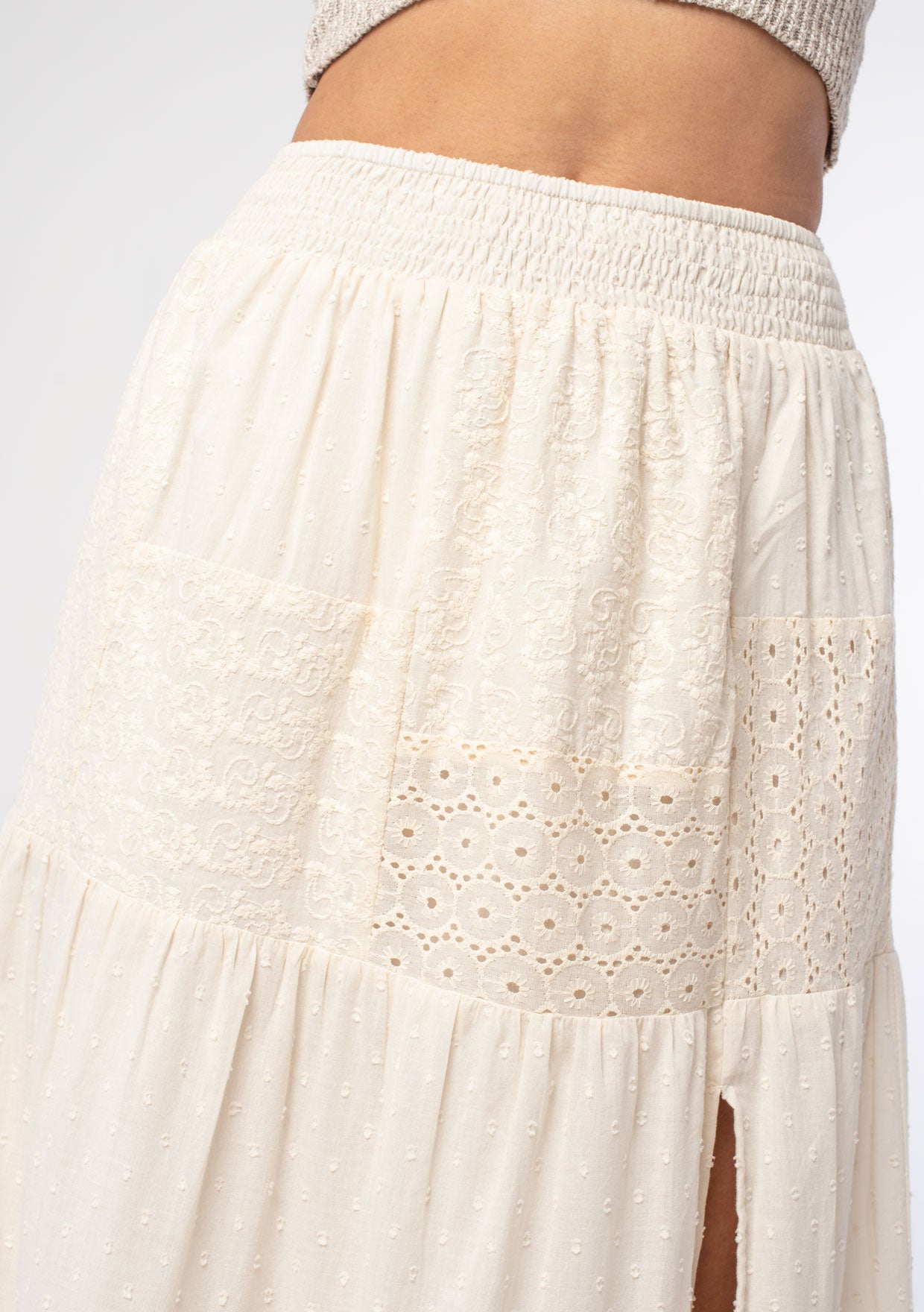 Women's Skirt - Boho Cotton Maxi Skirt | LOVESTITCH