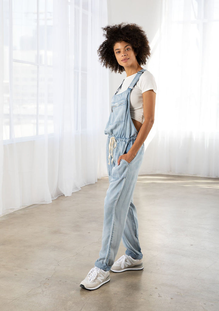 Classic Denim Blue Overall Jumpsuit | LOVESTITCH