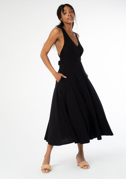 Paths Cross Maxi Dress