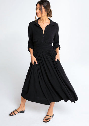 Harper Eyelet Midi Dress