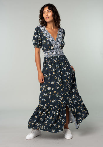 SWAK Designs - Our Bonnie Maxi Dress in this new paisley