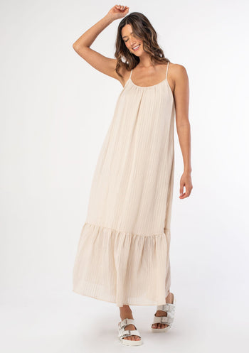 Women's Essential Flowy Sleeveless Maxi Dress