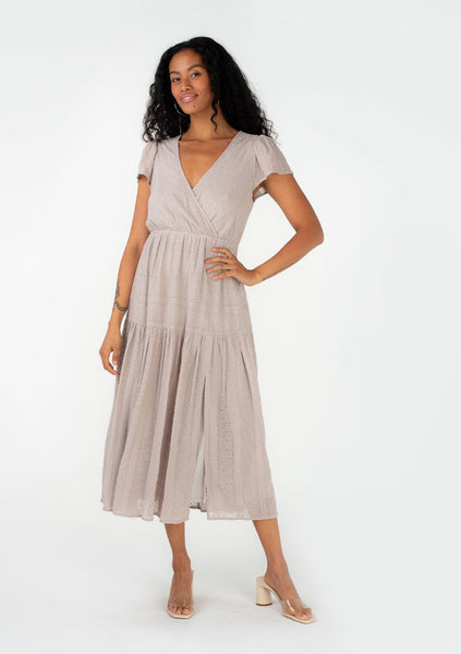 Wilma Eyelet Midi Dress