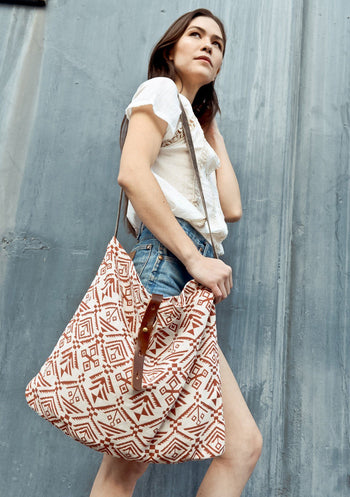 Wanderer Drawstring Tote Bag