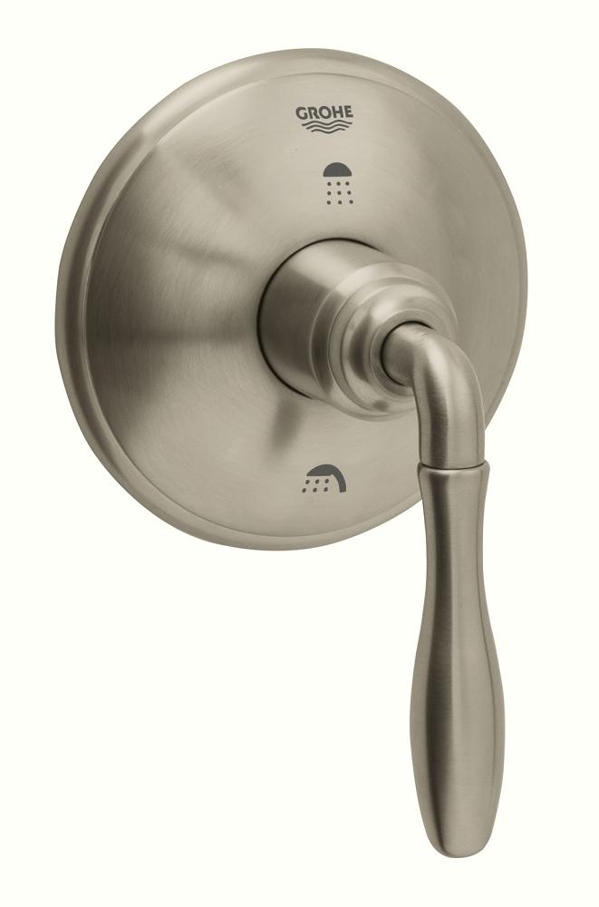 Grohe 19221 Seabury 4 Inch Three Way Diverter Valve Trim with Lever Handle