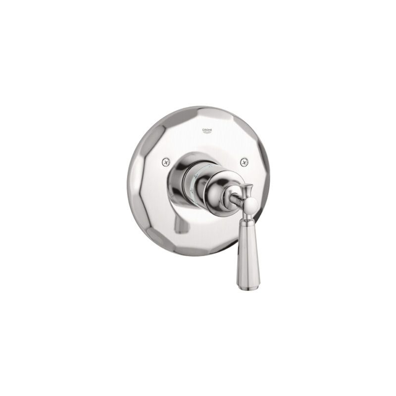 Grohe 19266 Kensington Thermostatic Valve Trim Grohtherm with Metal Lever Handle