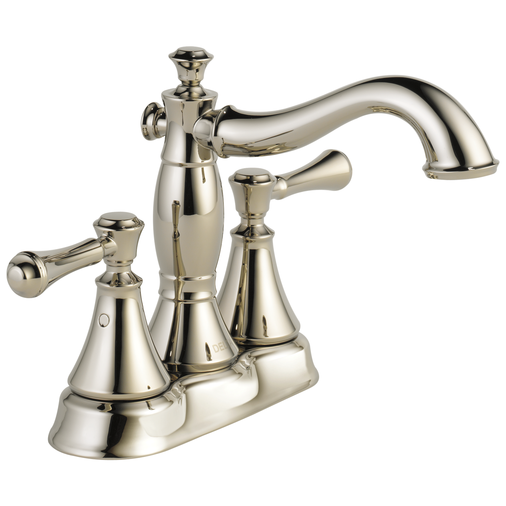 Delta 2597LF-MPU Cassidy Two Handle Centerset Lavatory Faucet - Metal Pop-up