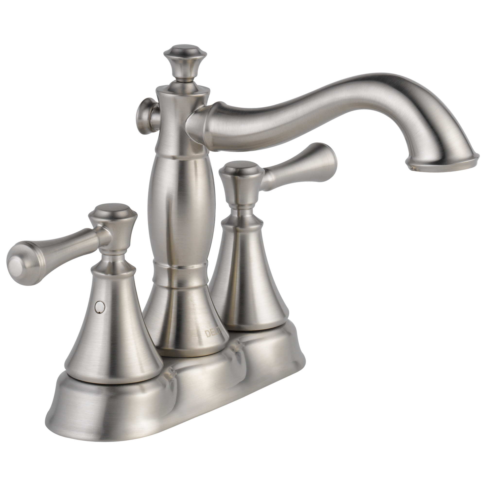 Delta 2597LF-MPU Cassidy Two Handle Centerset Lavatory Faucet - Metal Pop-up