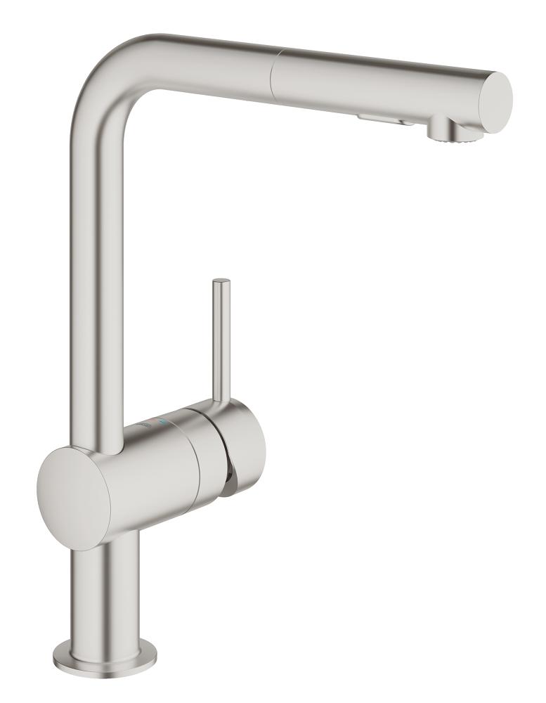 Grohe 30300 Minta Pull-Out Spray Kitchen Faucet