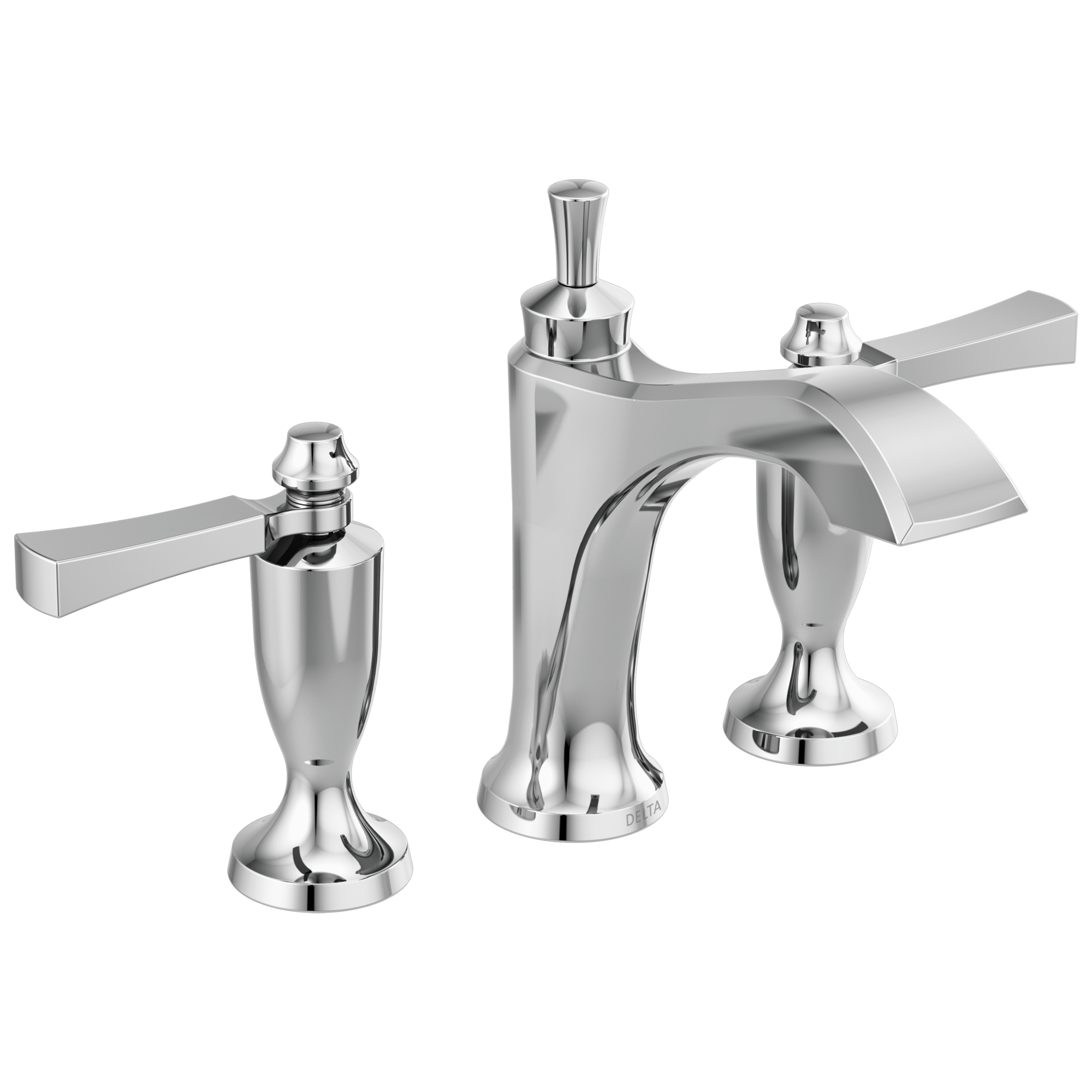 Delta Dorval: Two Handle Widespread Bathroom Faucet