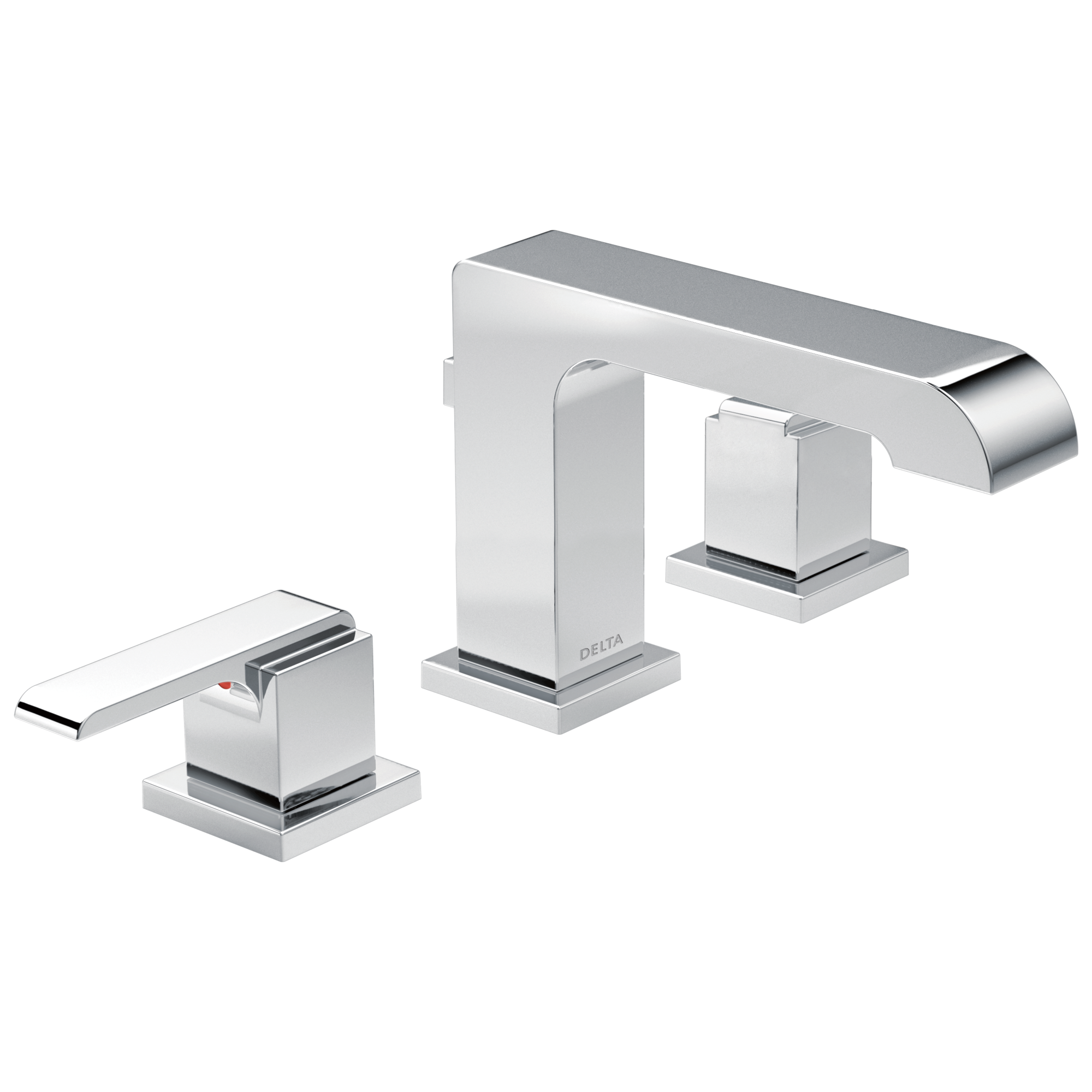 Delta 3567-MPU-DST Two Handle Widespread Bathroom Faucet