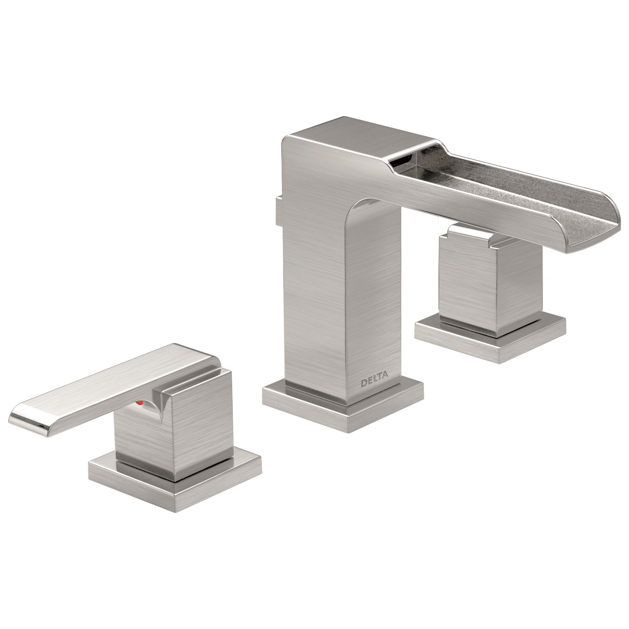 Delta 3568LF-MPU Two Handle Widespread Channel Bathroom Faucet