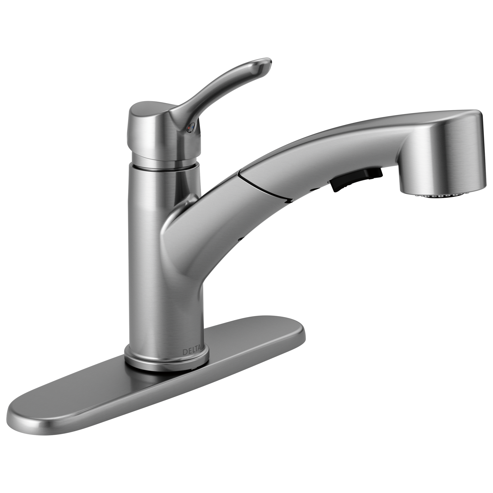 Delta Collins: Single Handle Tract-Pack Pull-Out Kitchen Faucet