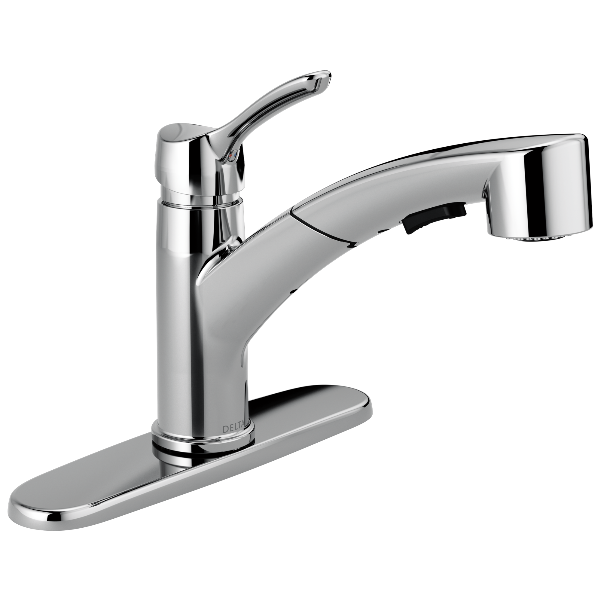 Delta 4140-DST Collins Single Handle Pull-out Kitchen Faucet