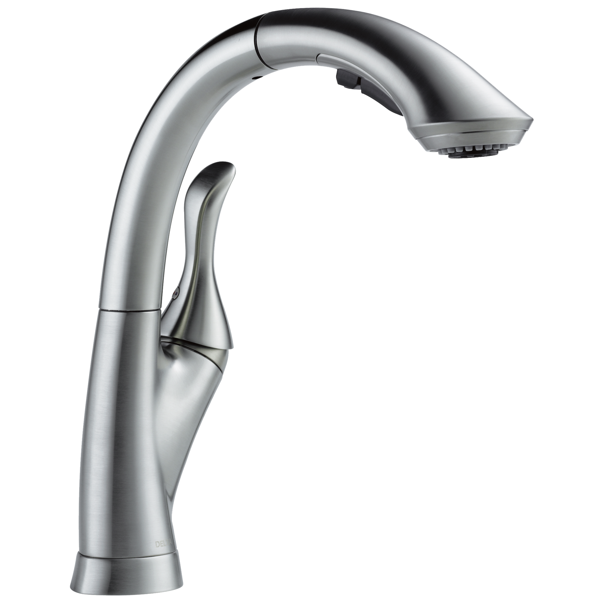 Delta 4153-DST Linden Single Handle Pull-out Kitchen Faucet