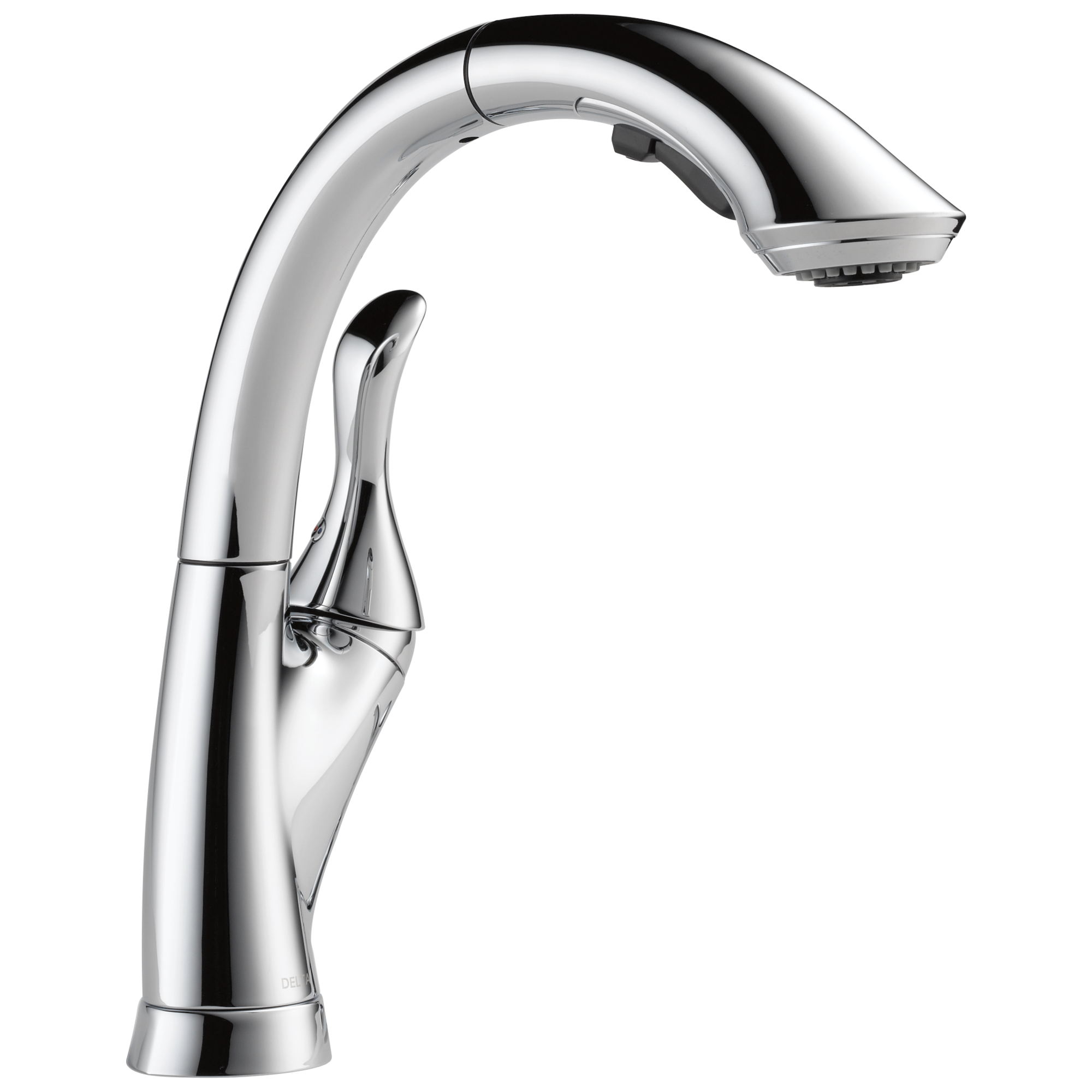 Delta 4153-DST Linden Single Handle Pull-out Kitchen Faucet