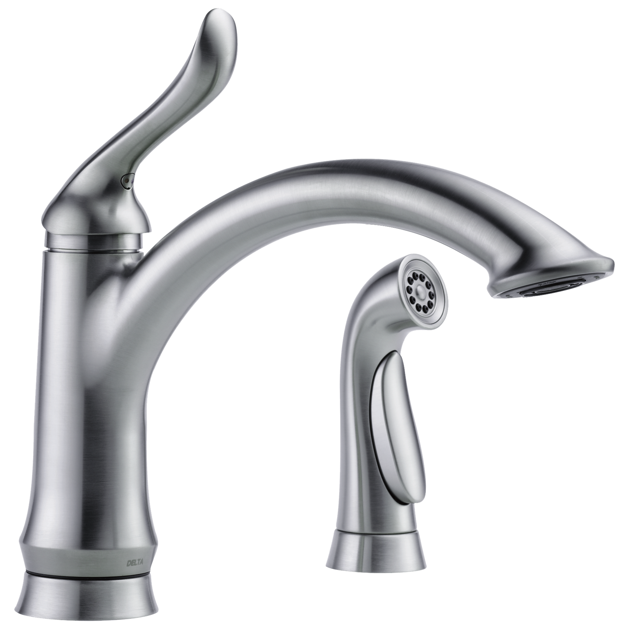 Delta 4453-DST Linden Single Handle Kitchen Faucet with Spray