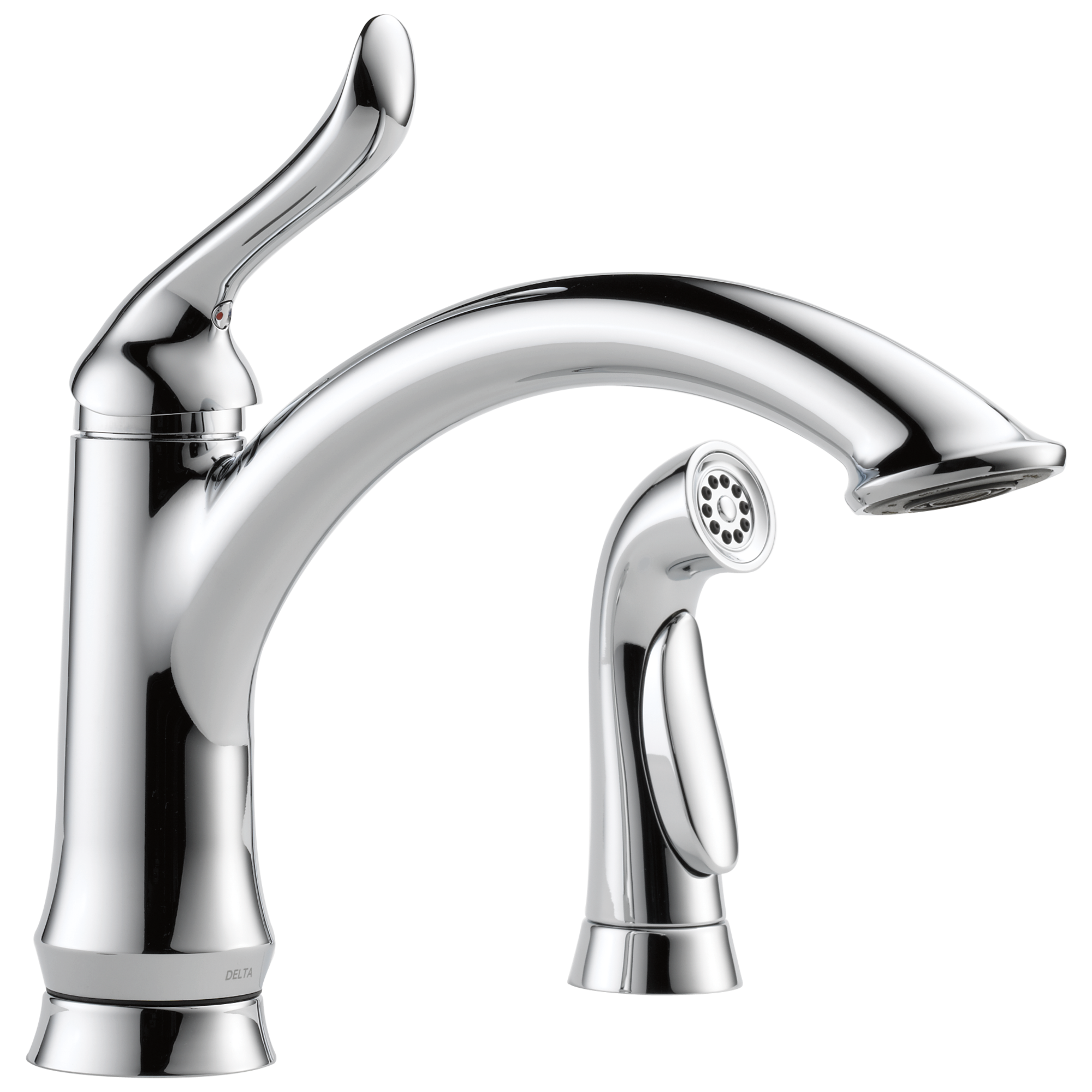 Delta 4453-DST Linden Single Handle Kitchen Faucet with Spray