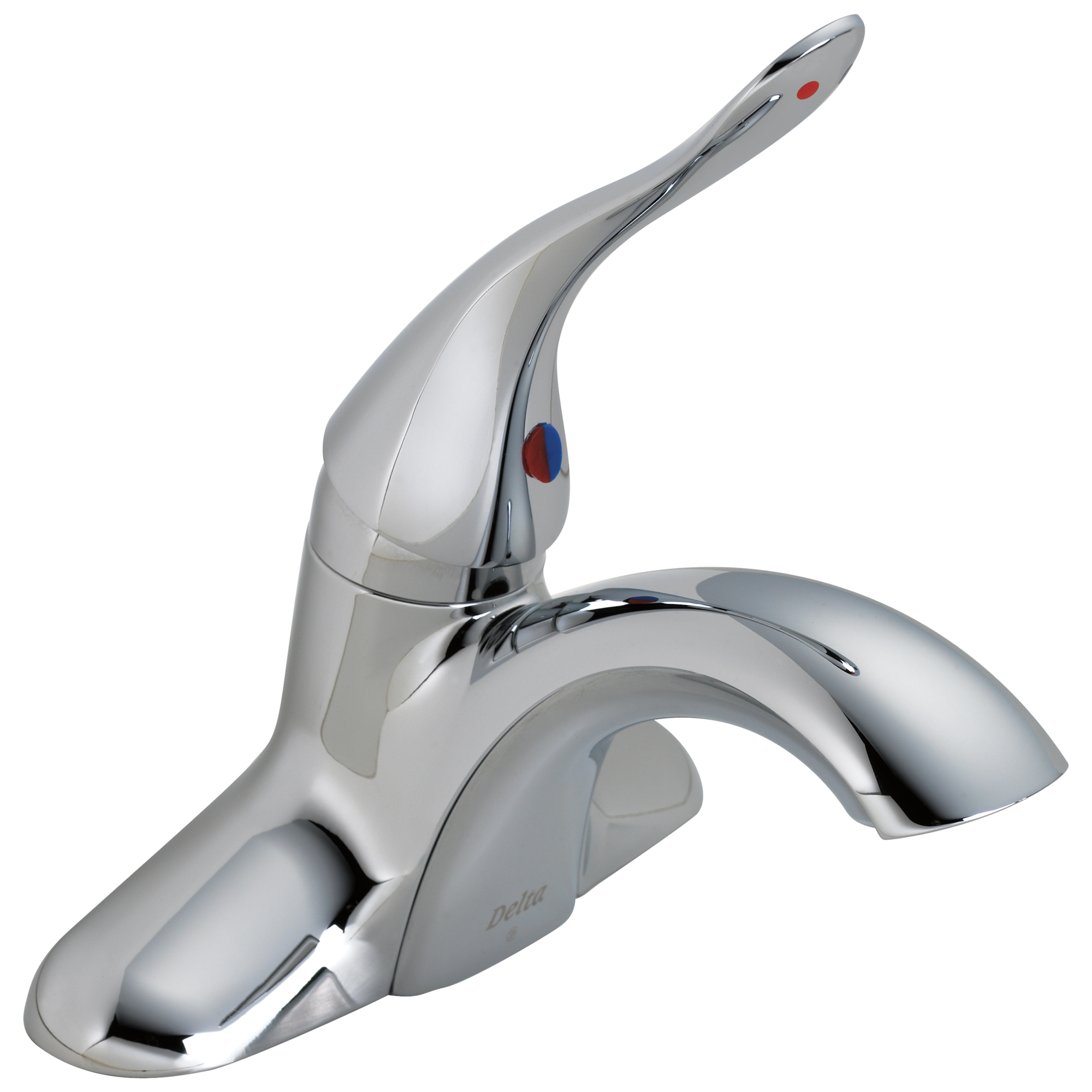 Delta 511LF-HDF Center Set Bathroom Faucet with Diamond Seal Technology
