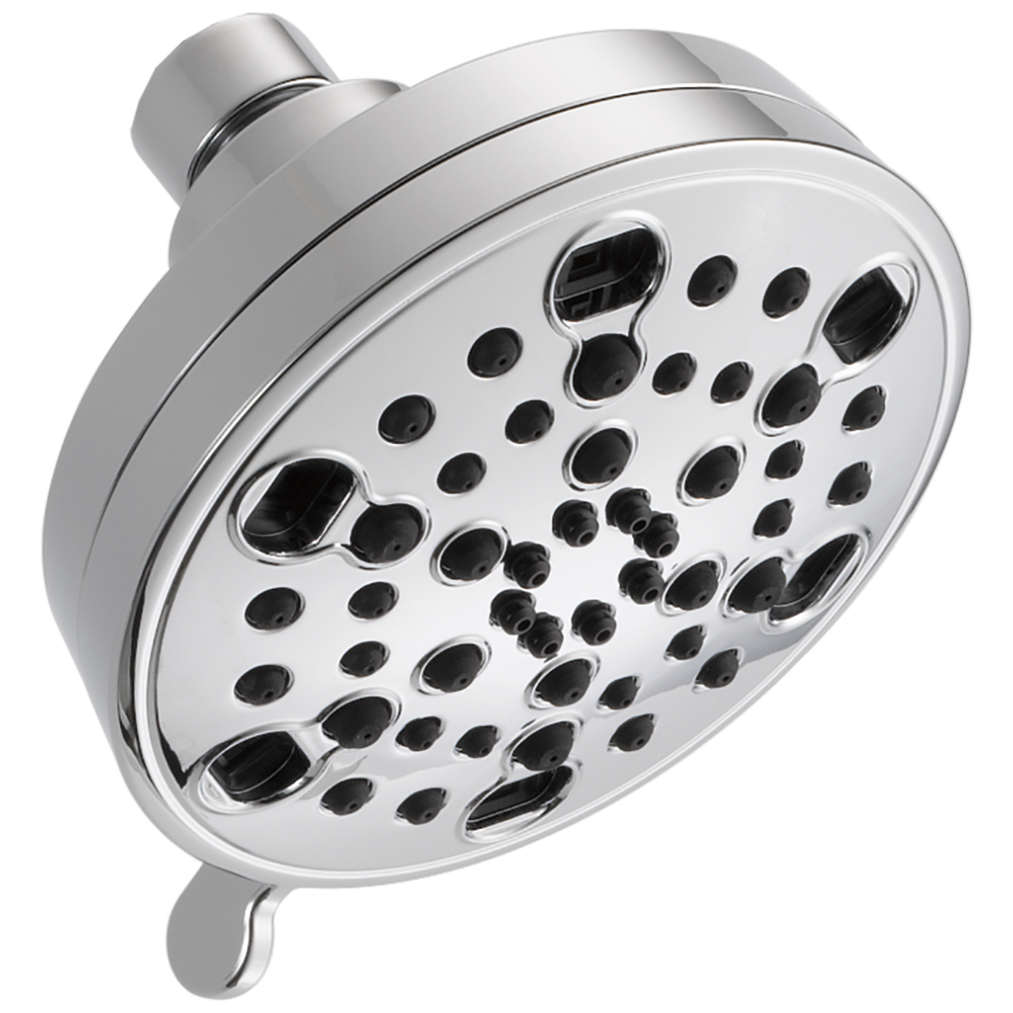 Delta Universal Showering Components: H<sub>2</sub>Okinetic 5-Setting Contemporary Shower Head