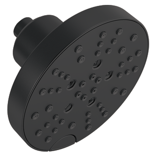 Delta Universal Showering Components: H<sub>2</sub>Okinetic 5-Setting Contemporary Raincan Shower Head