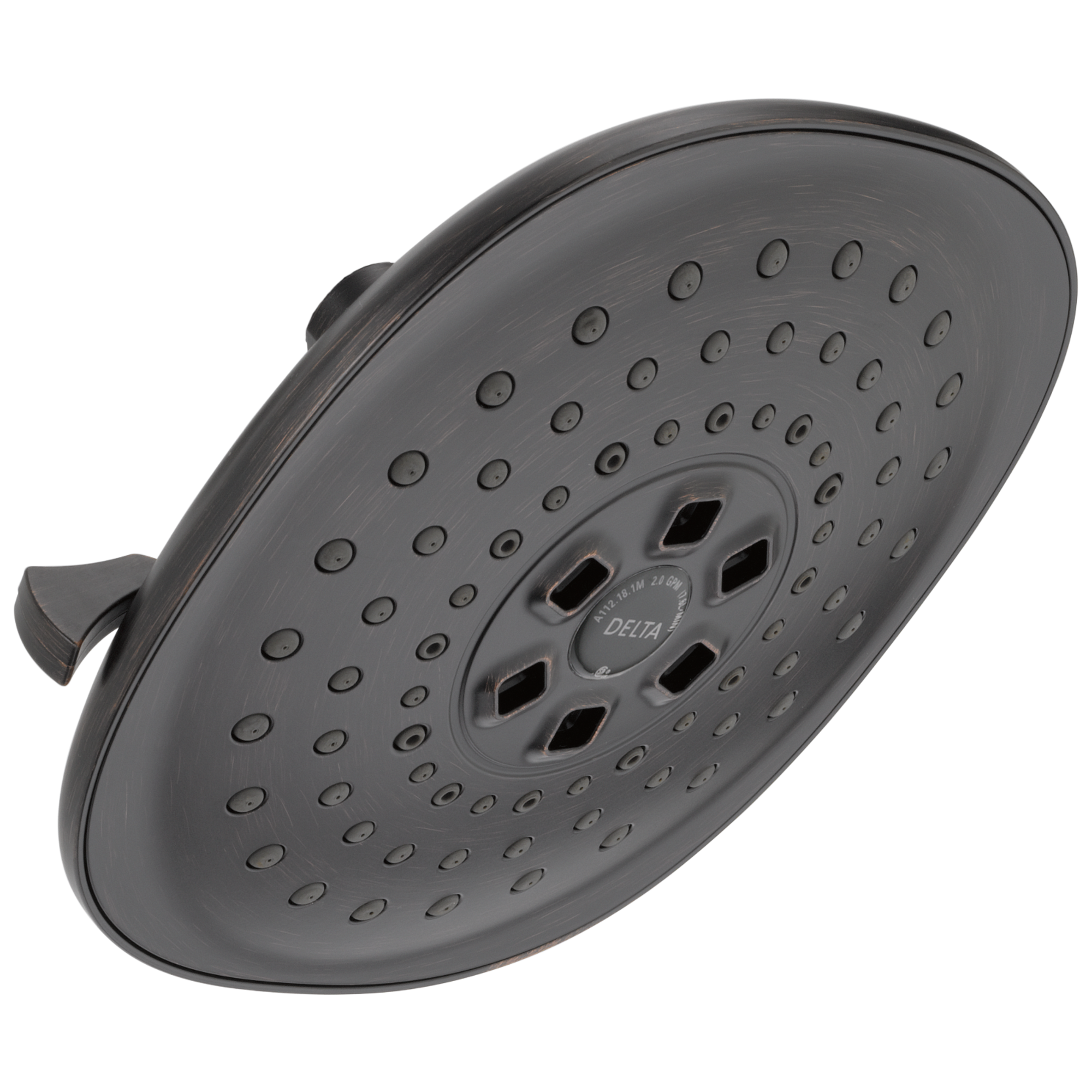 Delta Universal Showering Components: H<sub>2</sub>Okinetic 3-Setting Raincan Shower Head