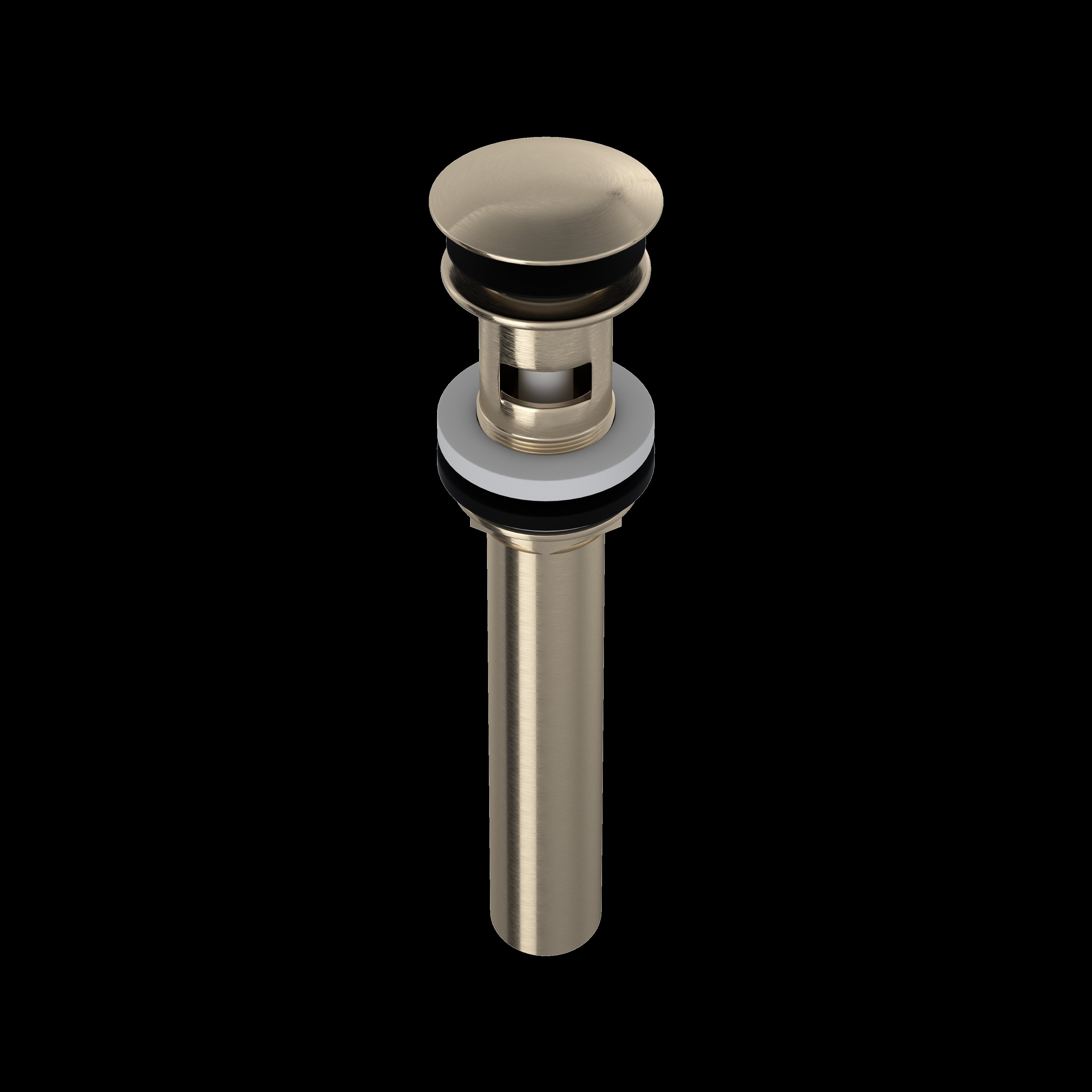 ROHL 5447 Push Drain With Overflow