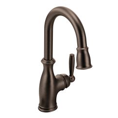 Moen 5985 Brantford One Handle High Arc Pulldown Bar Faucet