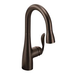 Moen 5995 Arbor One Handle High Arc Pulldown Bar Faucet