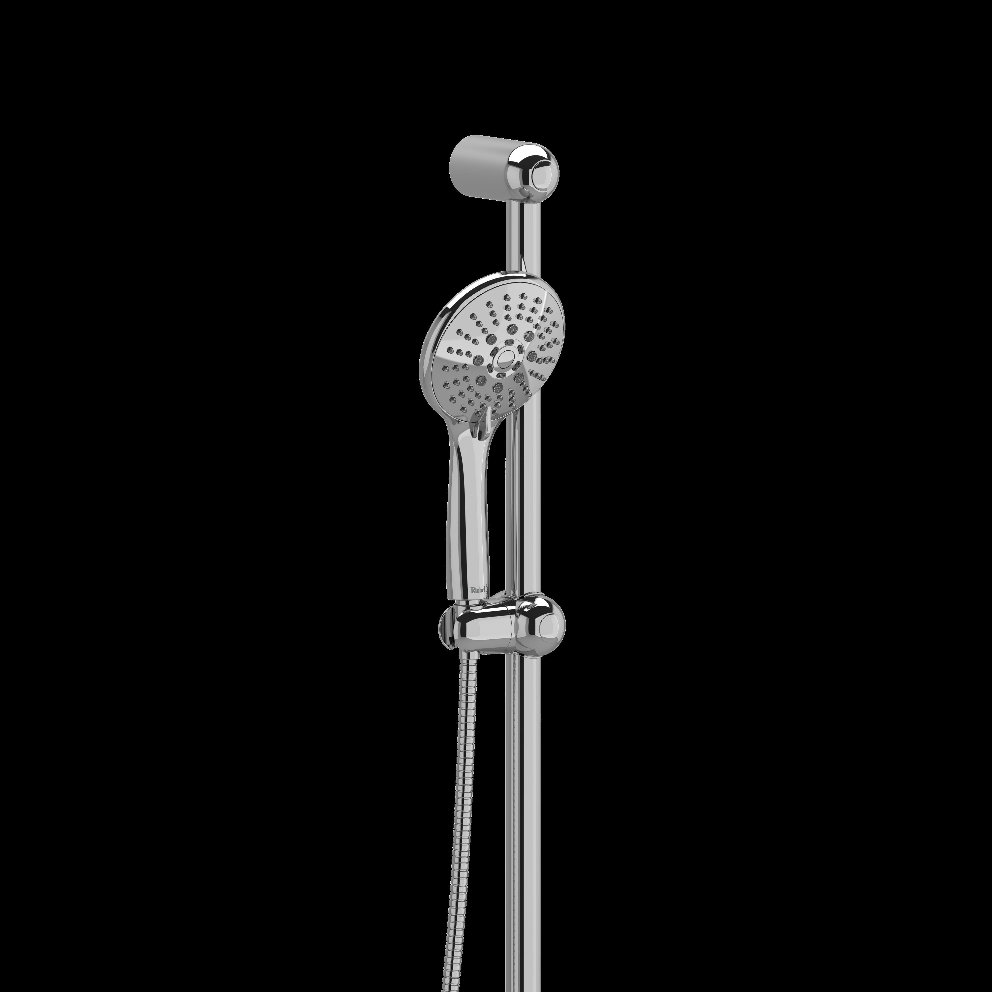 Riobel 6006 Handshower Set With 32" Slide Bar and 3-Function Handshower