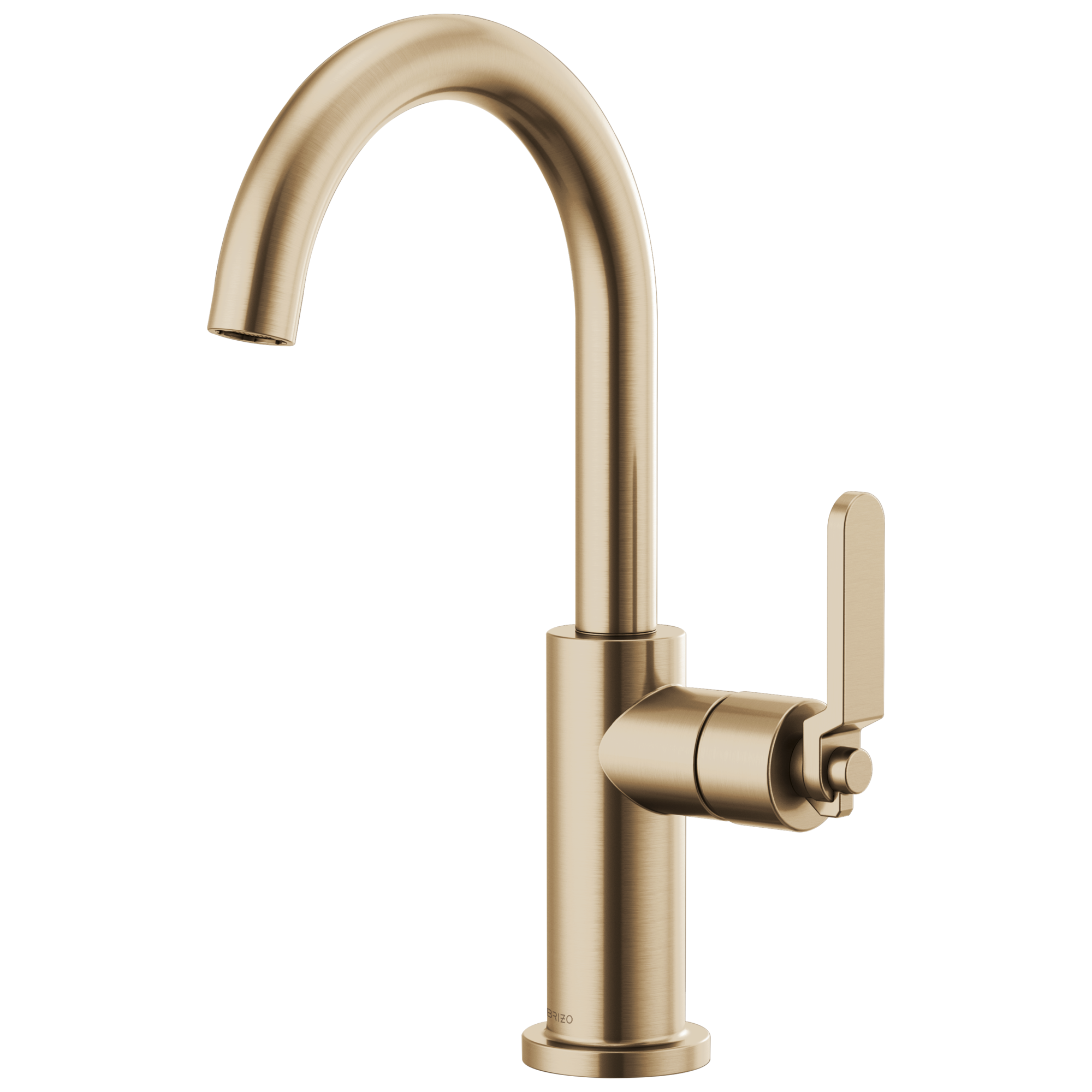 Brizo Litze: Bar Faucet with Arc Spout and Industrial Handle